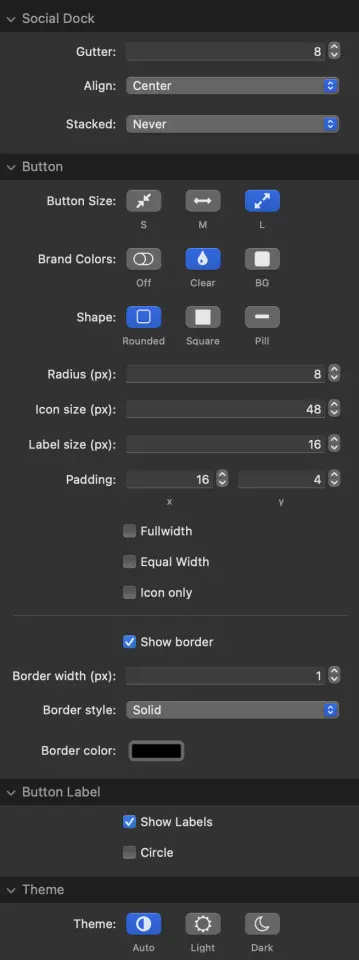 SocialDock screenshot